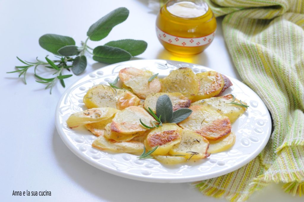 Oven-Sliced Potatoes