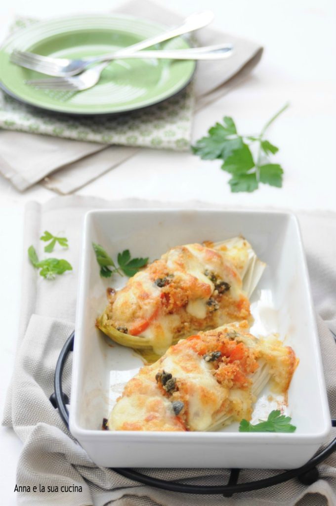 Belgian Endive Stuffed with Breadcrumbs