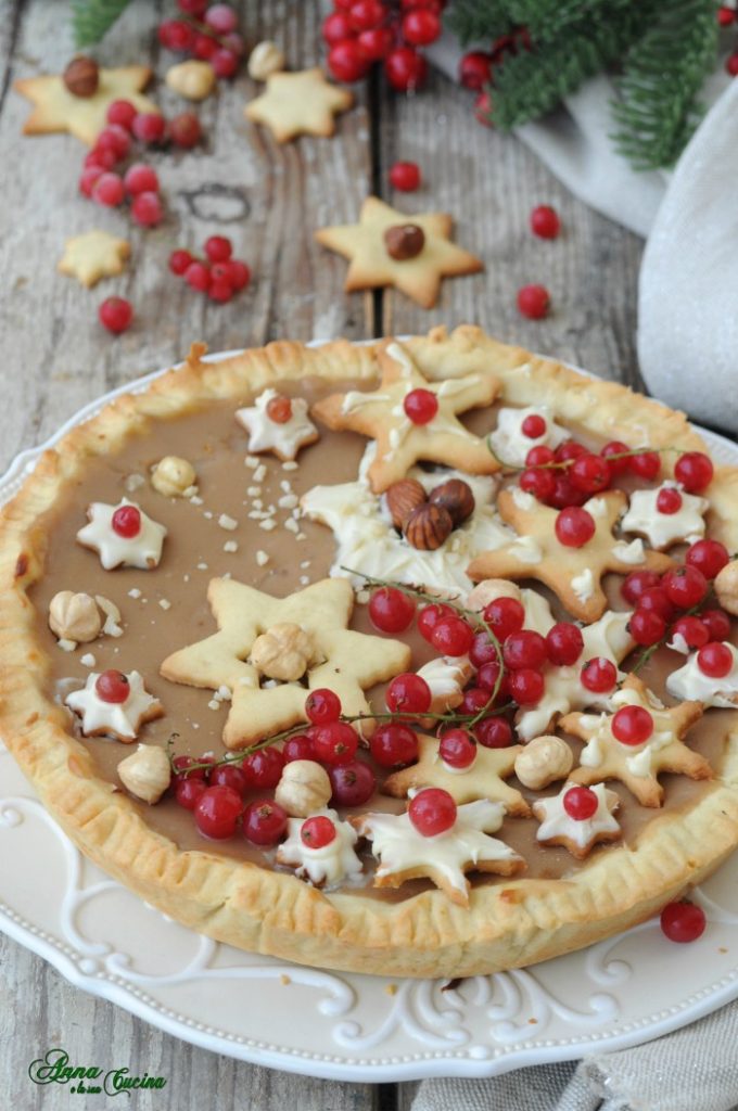 Christmas Tart with Hazelnut Cream