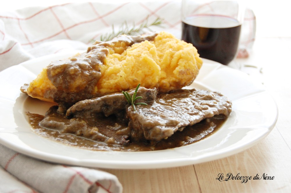 BEEF BRAISED IN RED WINE