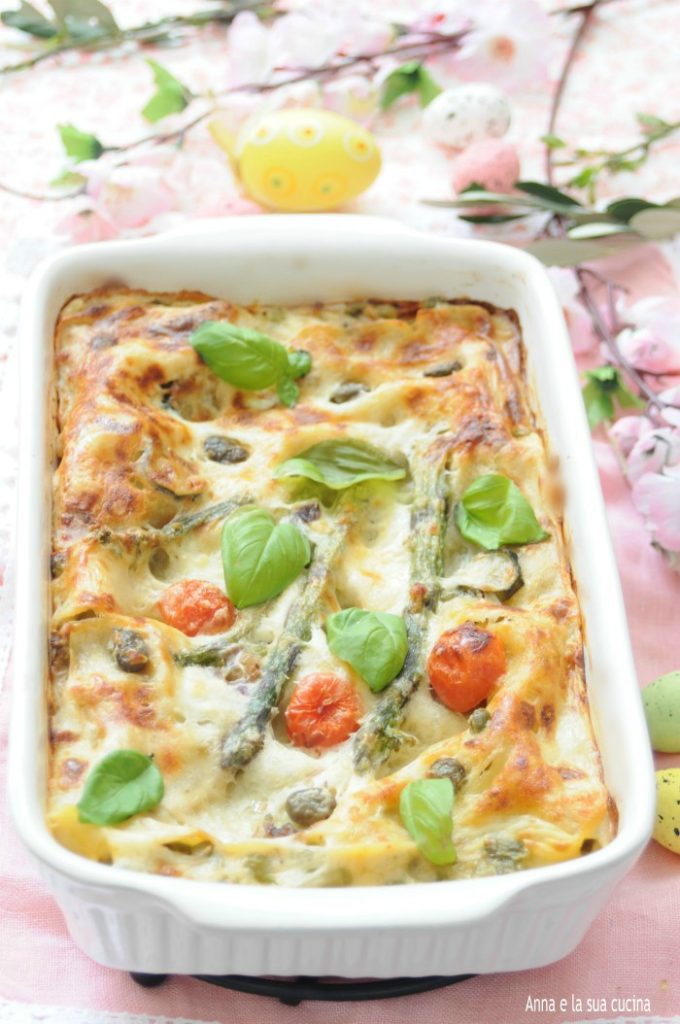 Lasagna with Spring Vegetables