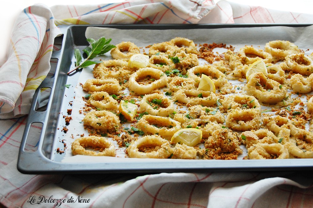 BAKED BREADED SQUID RINGS
