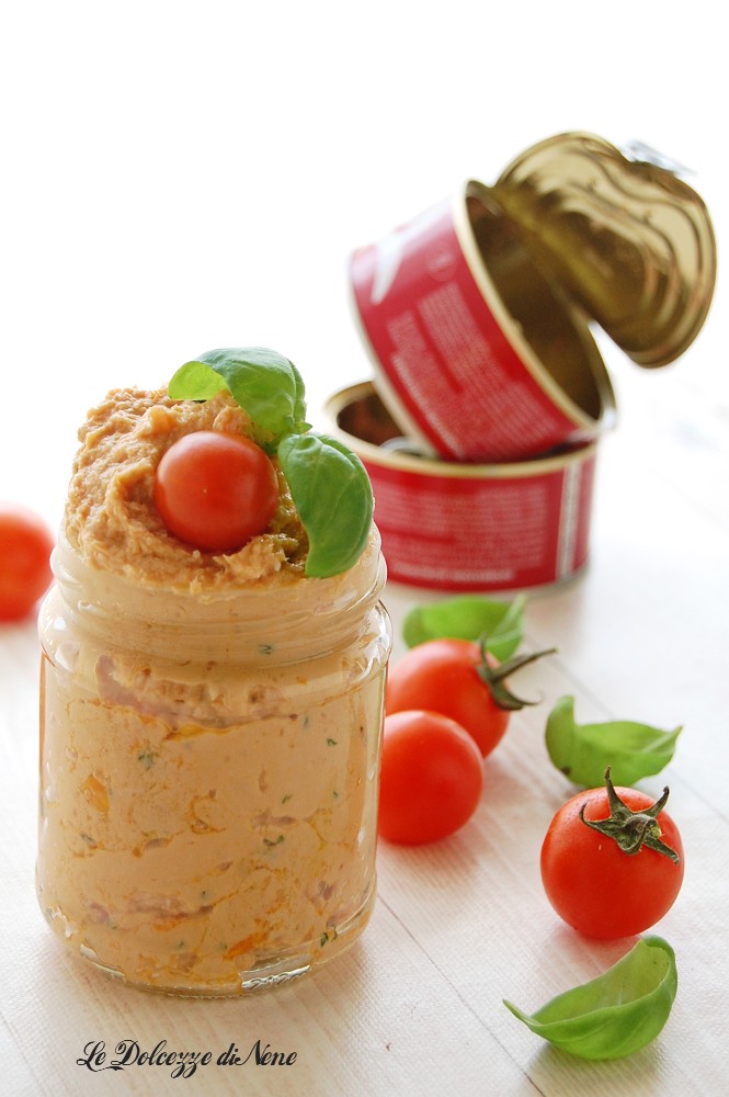cherry tomato and tuna pesto