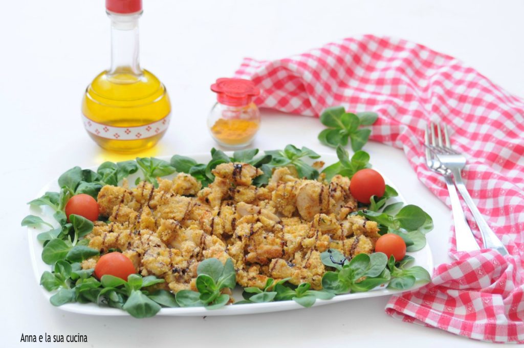 Oven-Breaded Chicken Shreds