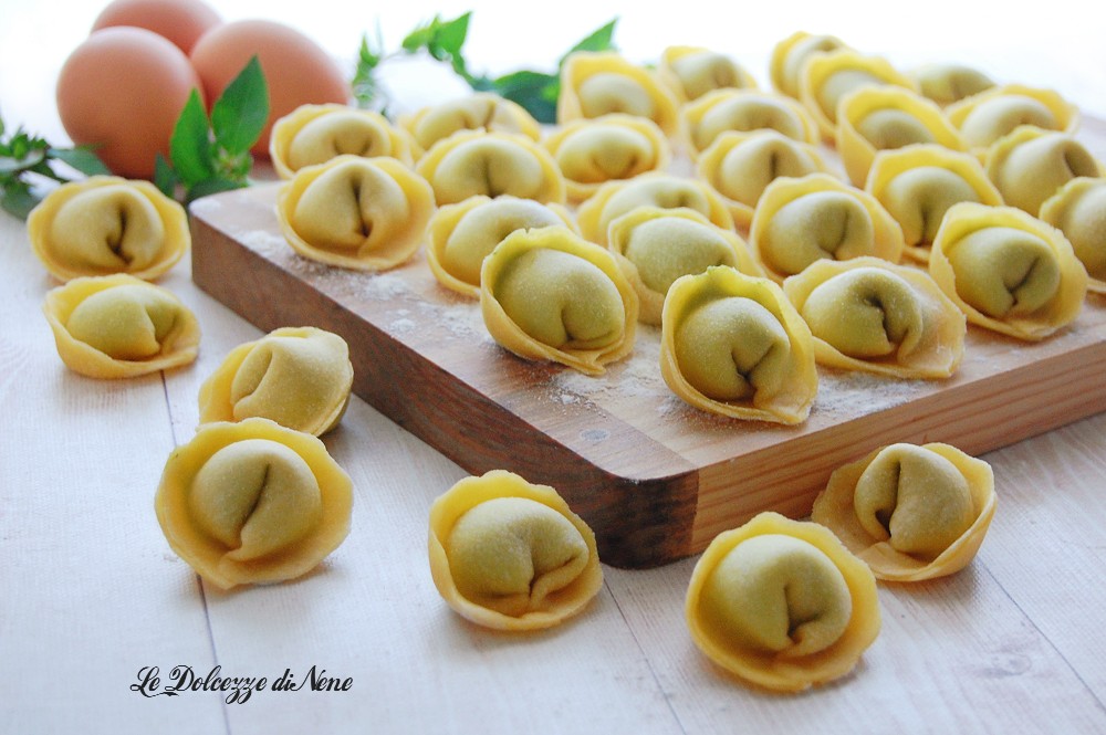 RICOTTA AND BASIL TORTELLONI