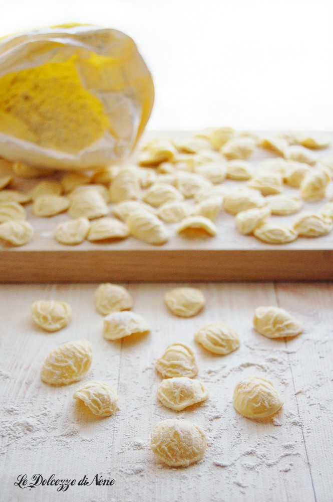 homemade orecchiette