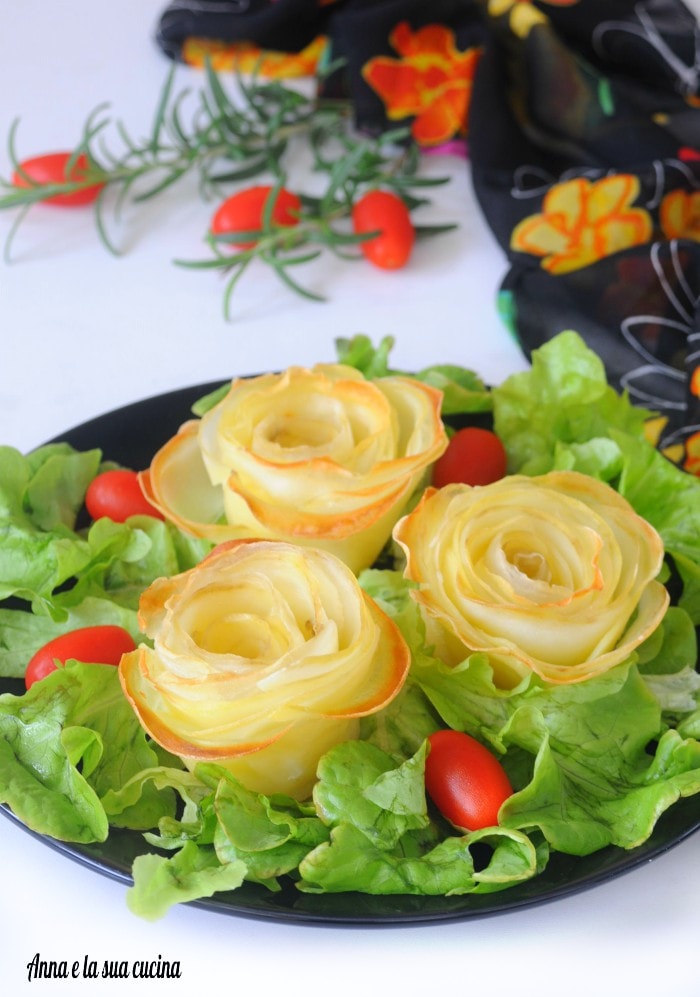 Scenic Baked Potato Roses