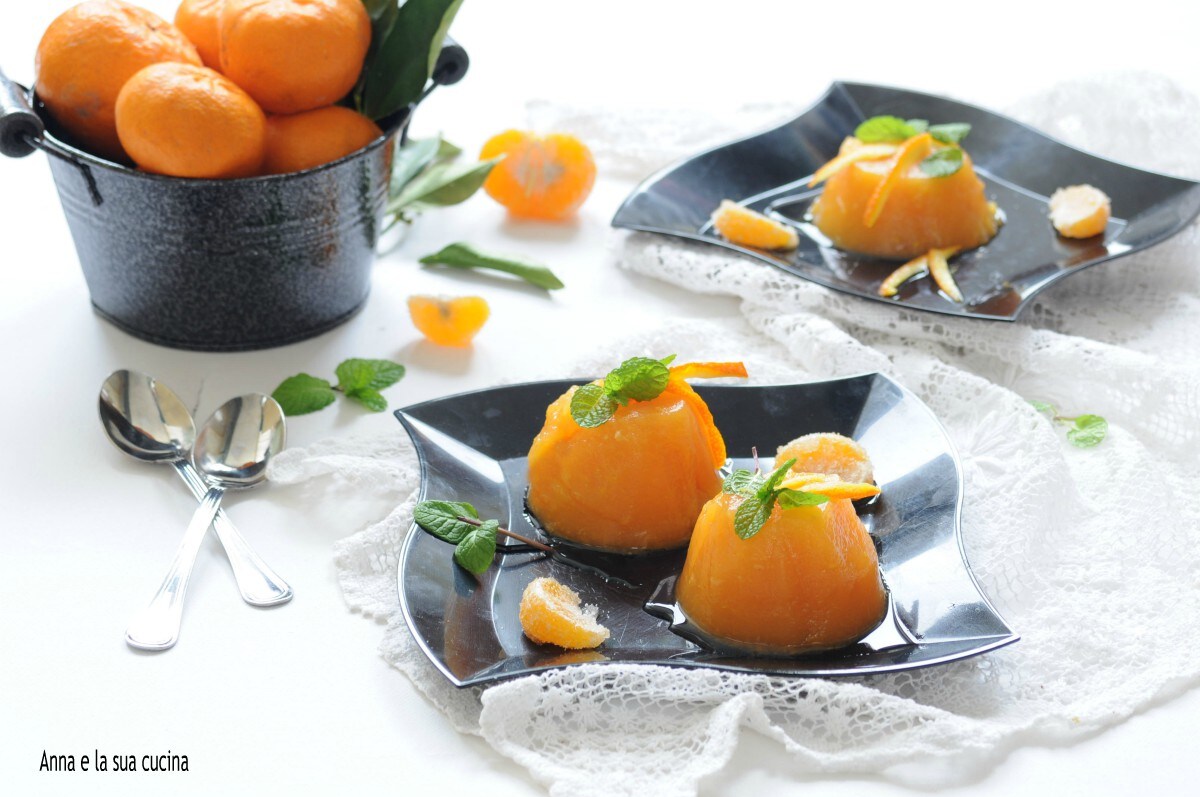 Clementine Jelly with Frosted Segments