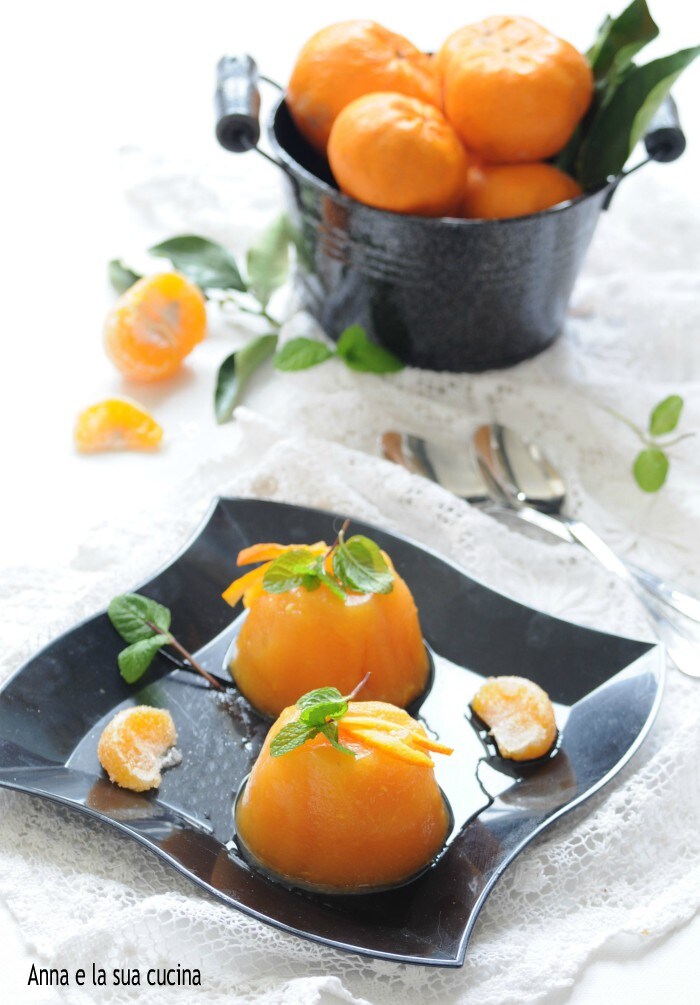 Clementine Jelly with Frosted Segments