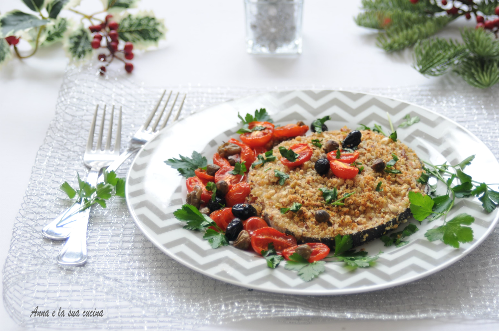 Oven-Baked Swordfish with Nuts