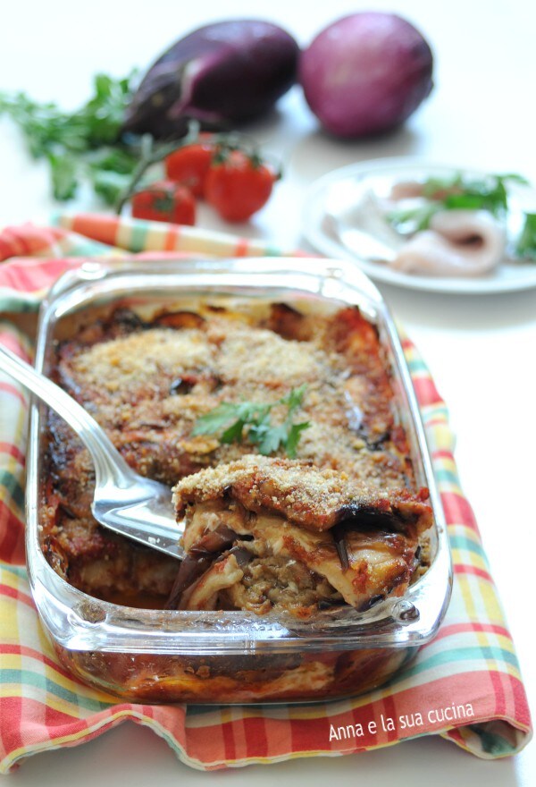 Swordfish and Eggplant Parmesan