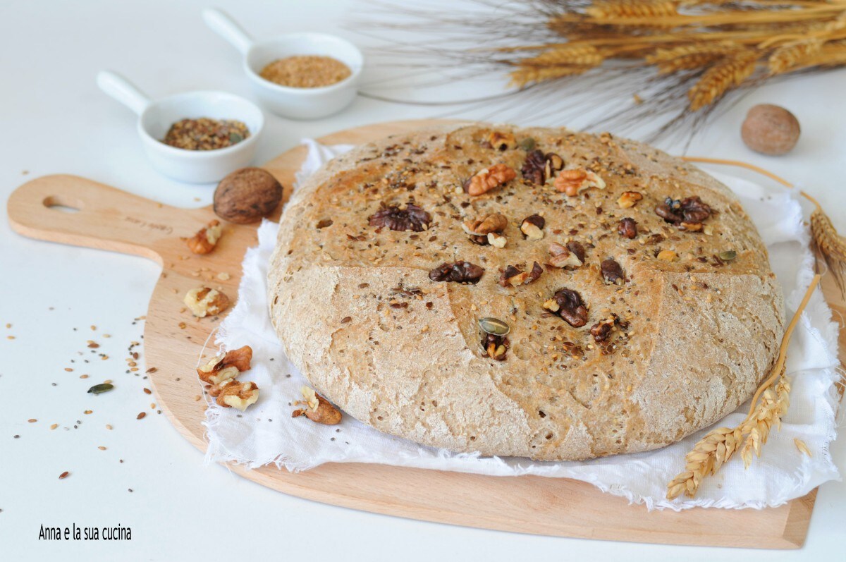 Multigrain Bread with Nuts and Mixed Seeds