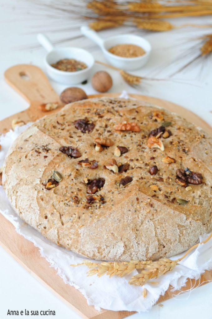 Multigrain Bread with Nuts and Mixed Seeds