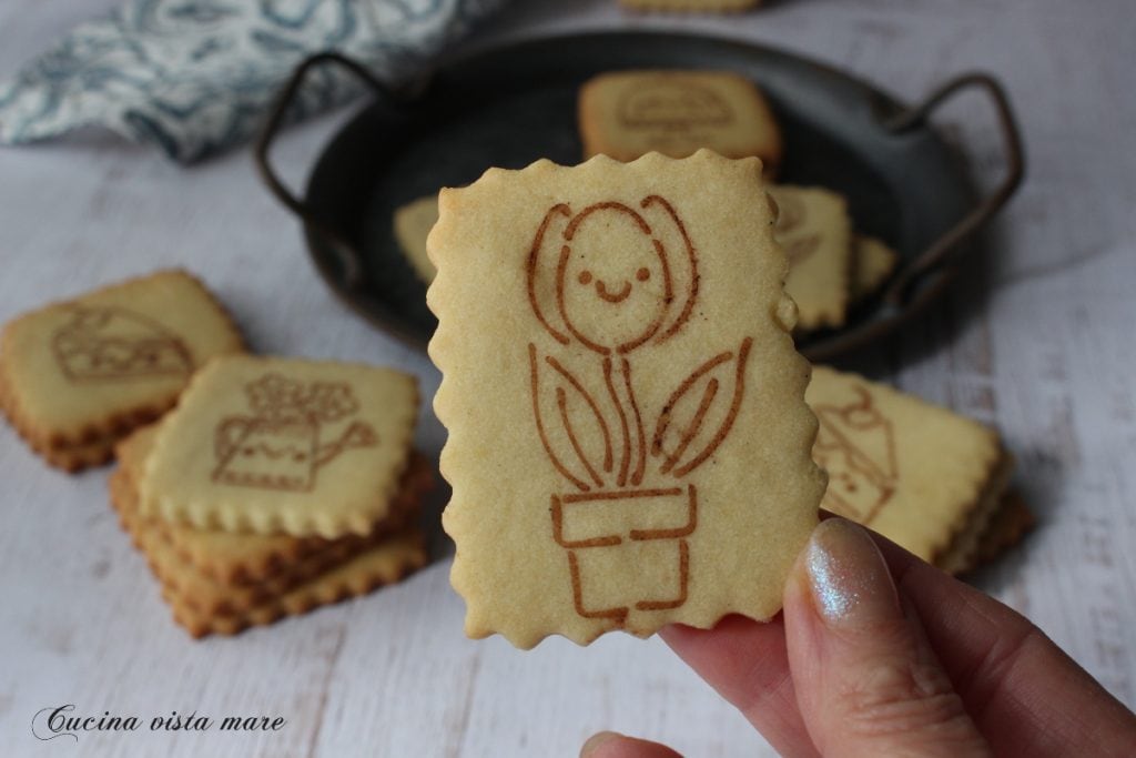 Decorated Shortbread Cookies Seaside Cooking