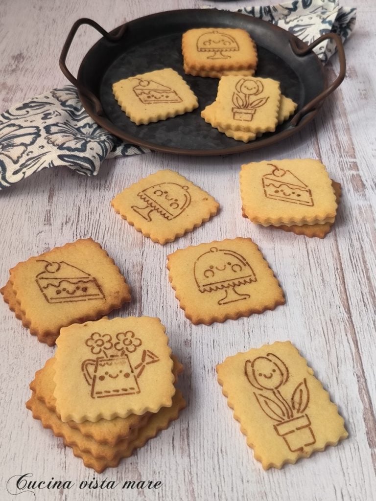 Decorated Shortbread Cookies Seaside Cooking