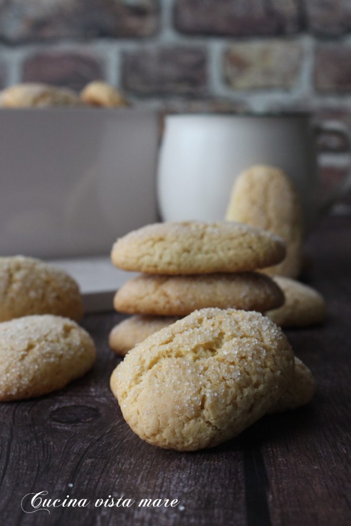 Dipping Cookies Sea View Kitchen