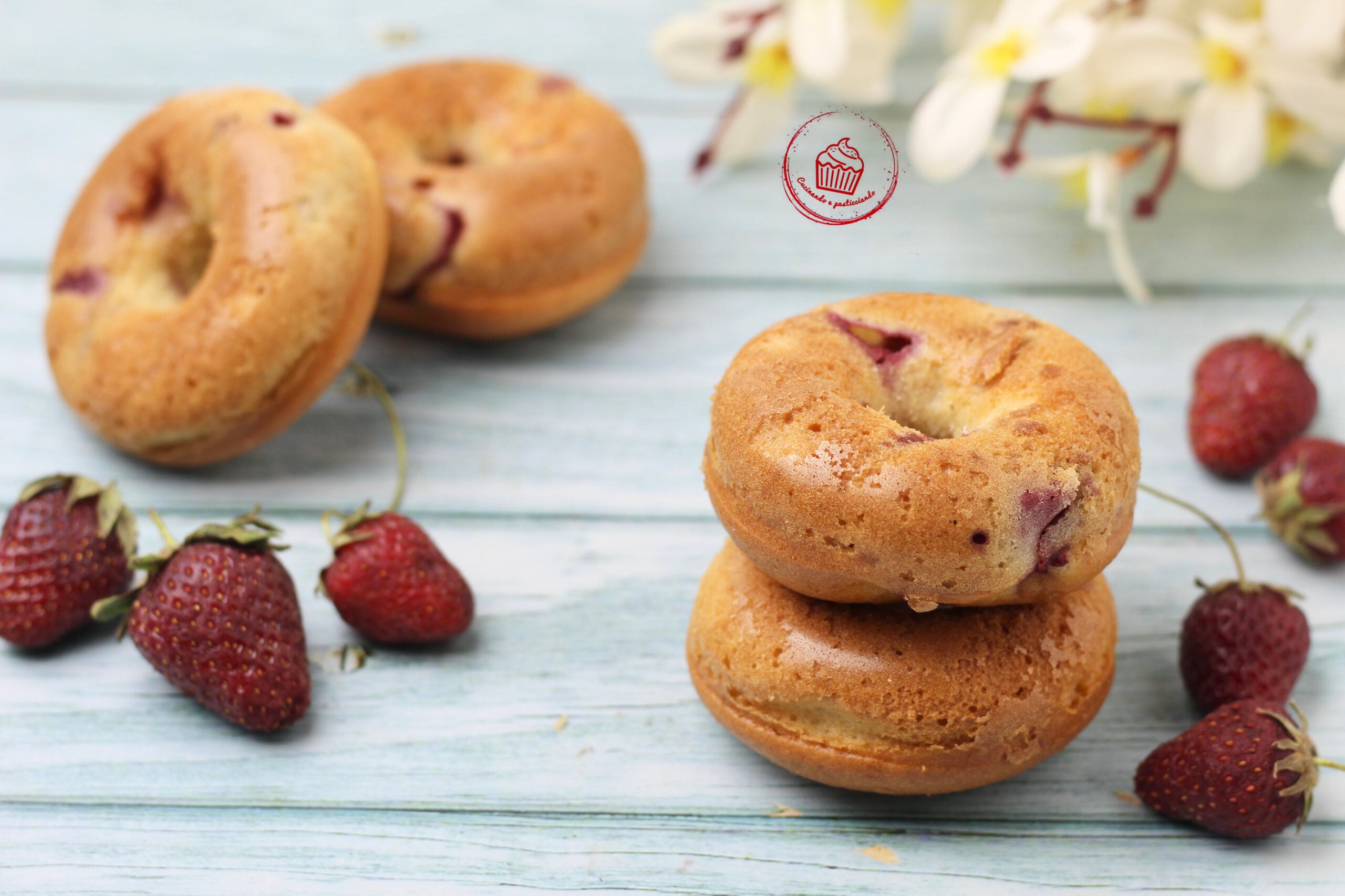 Strawberry Doughnuts