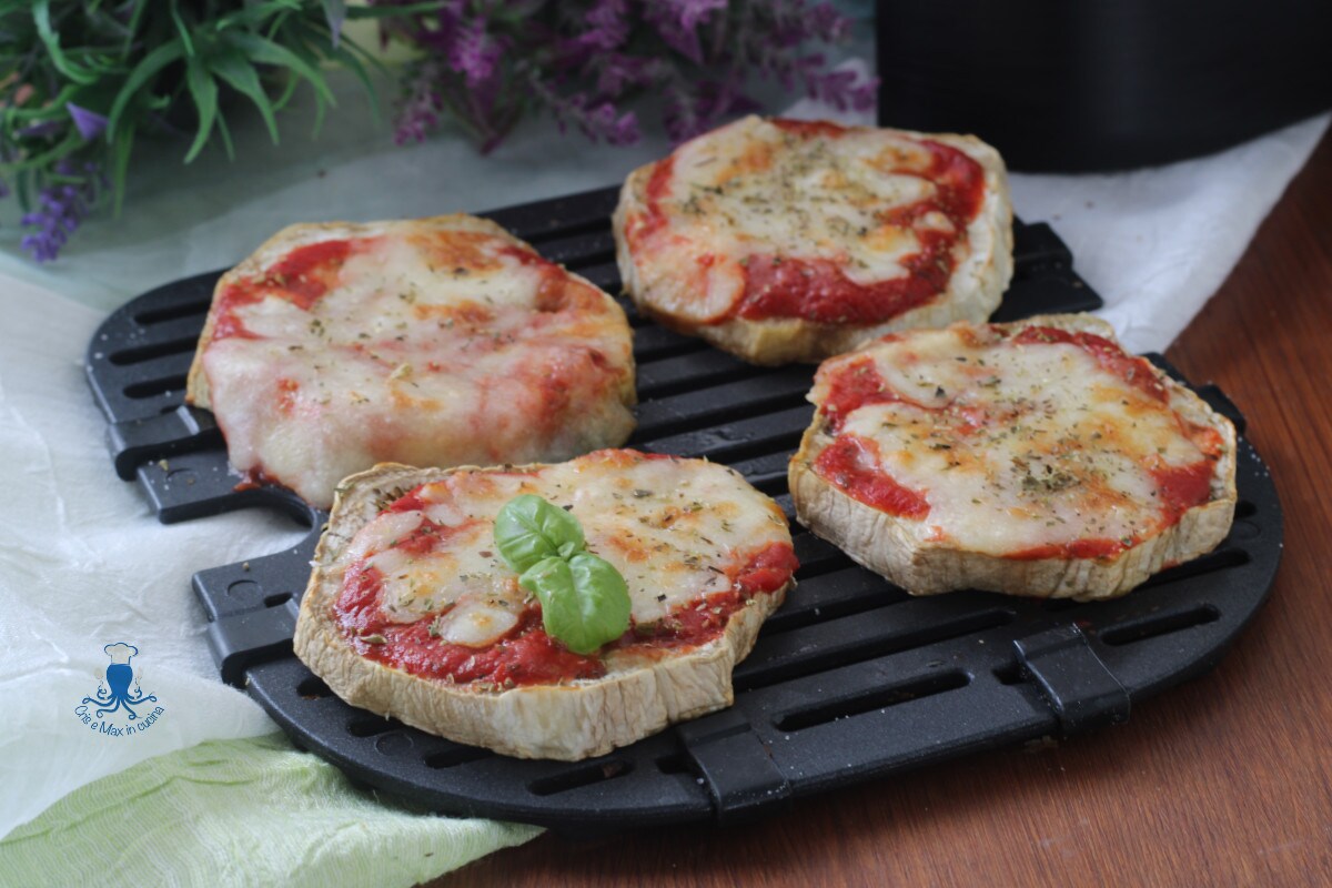 Eggplant Pizzaiola in Air Fryer