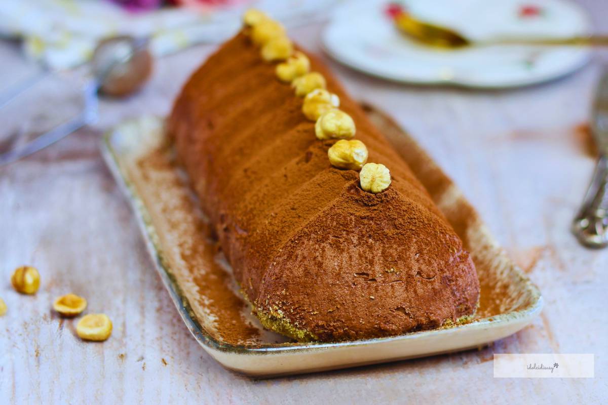No-bake Chocolate and Hazelnut Semifreddo