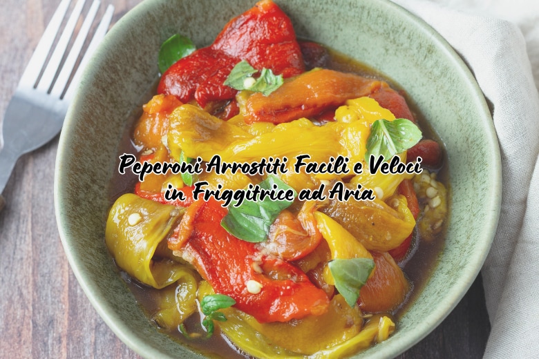 Air Fryer Roasted Peppers