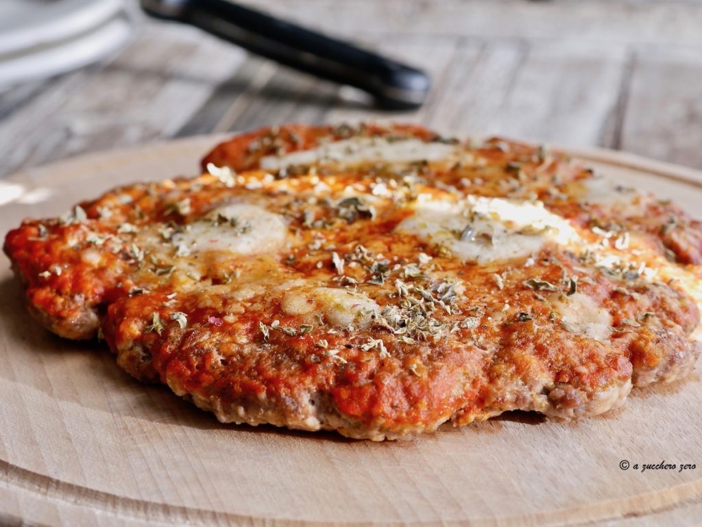 Egg-Free Meat Pizza in Light Version