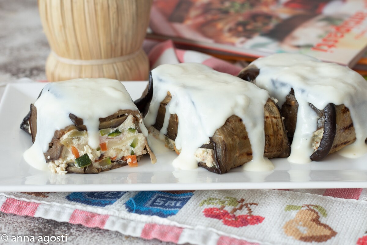 Eggplant Casserole with Ricotta and Vegetables