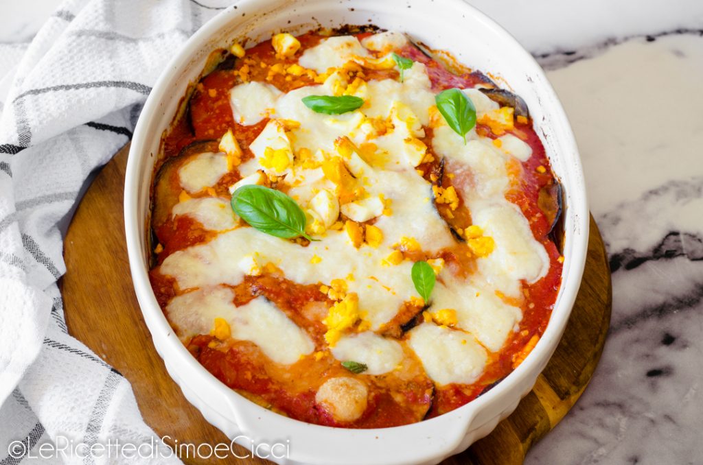 Eggplant Parmesan with Hard-Boiled Eggs