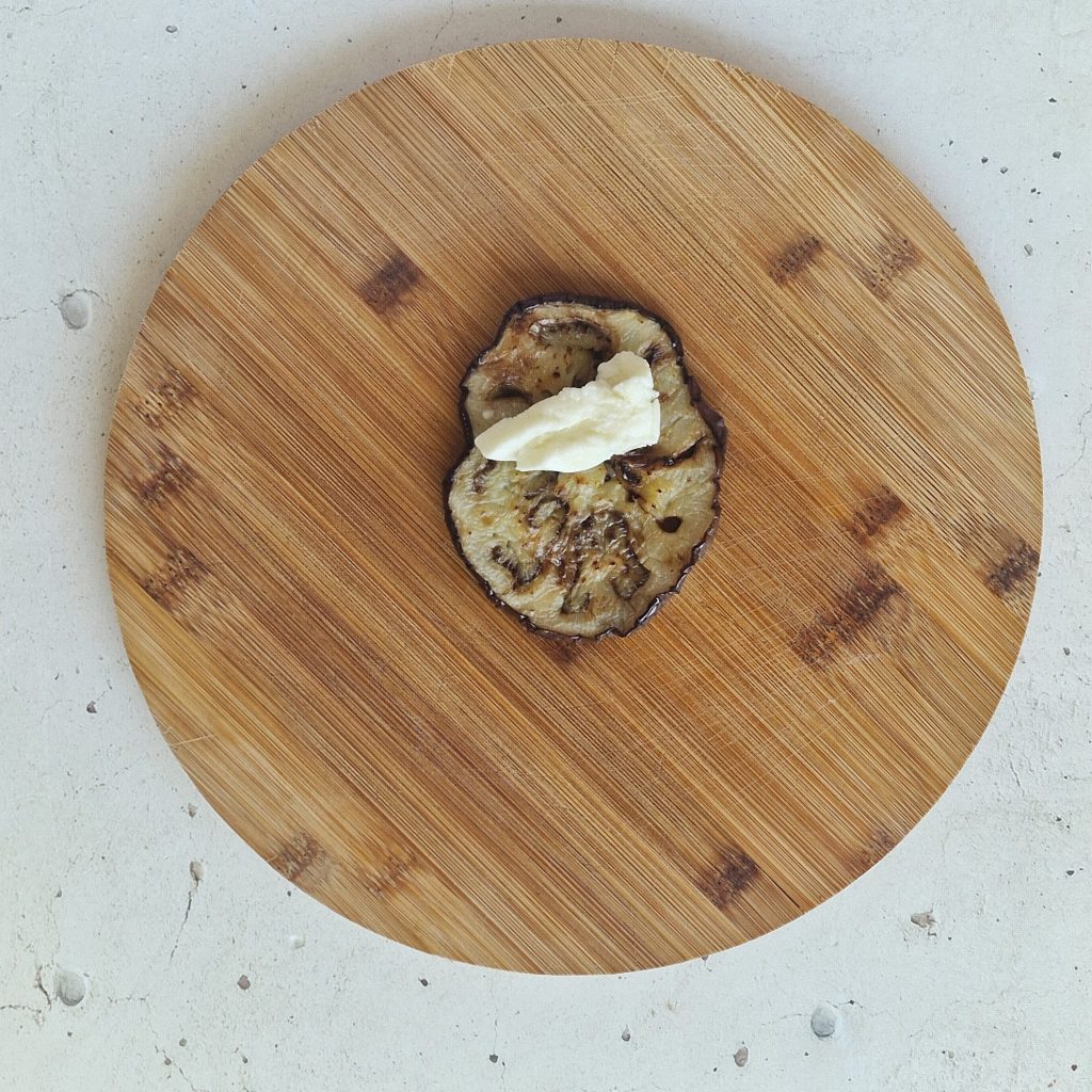 Eggplant Stuffed Half Moons