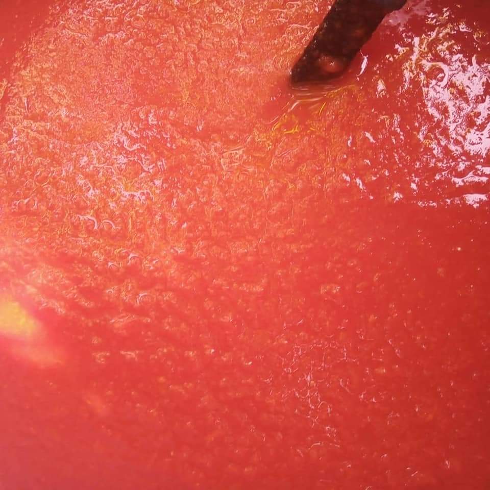 diluted tomato paste