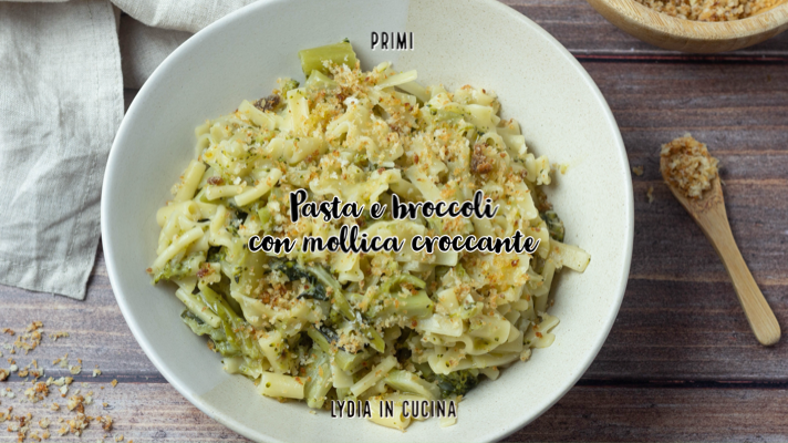 Risotto-style Pasta and Broccoli with Crispy Crumbs