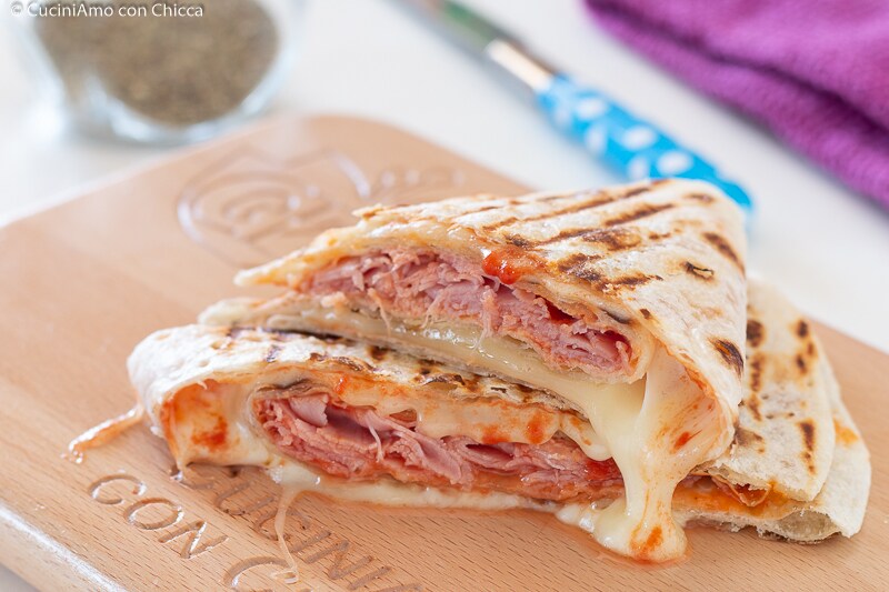FOLDED FLATBREAD super quick idea
