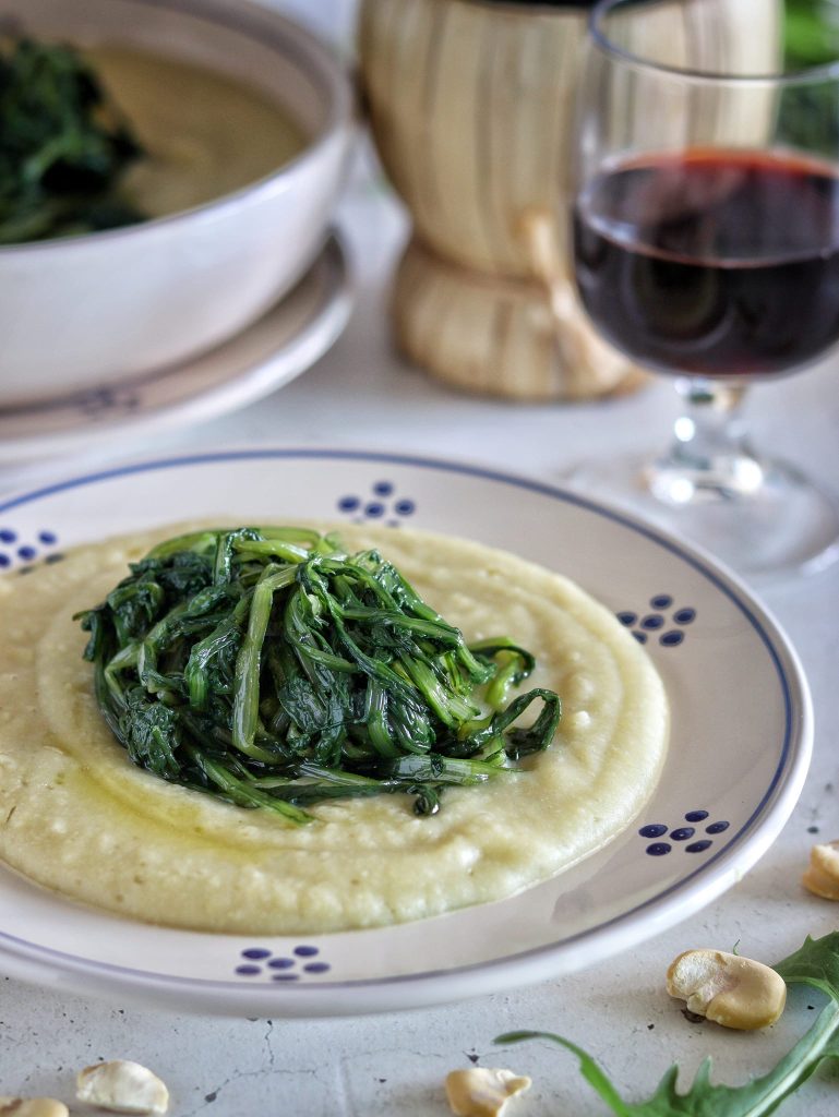 Fava Beans and Chicory