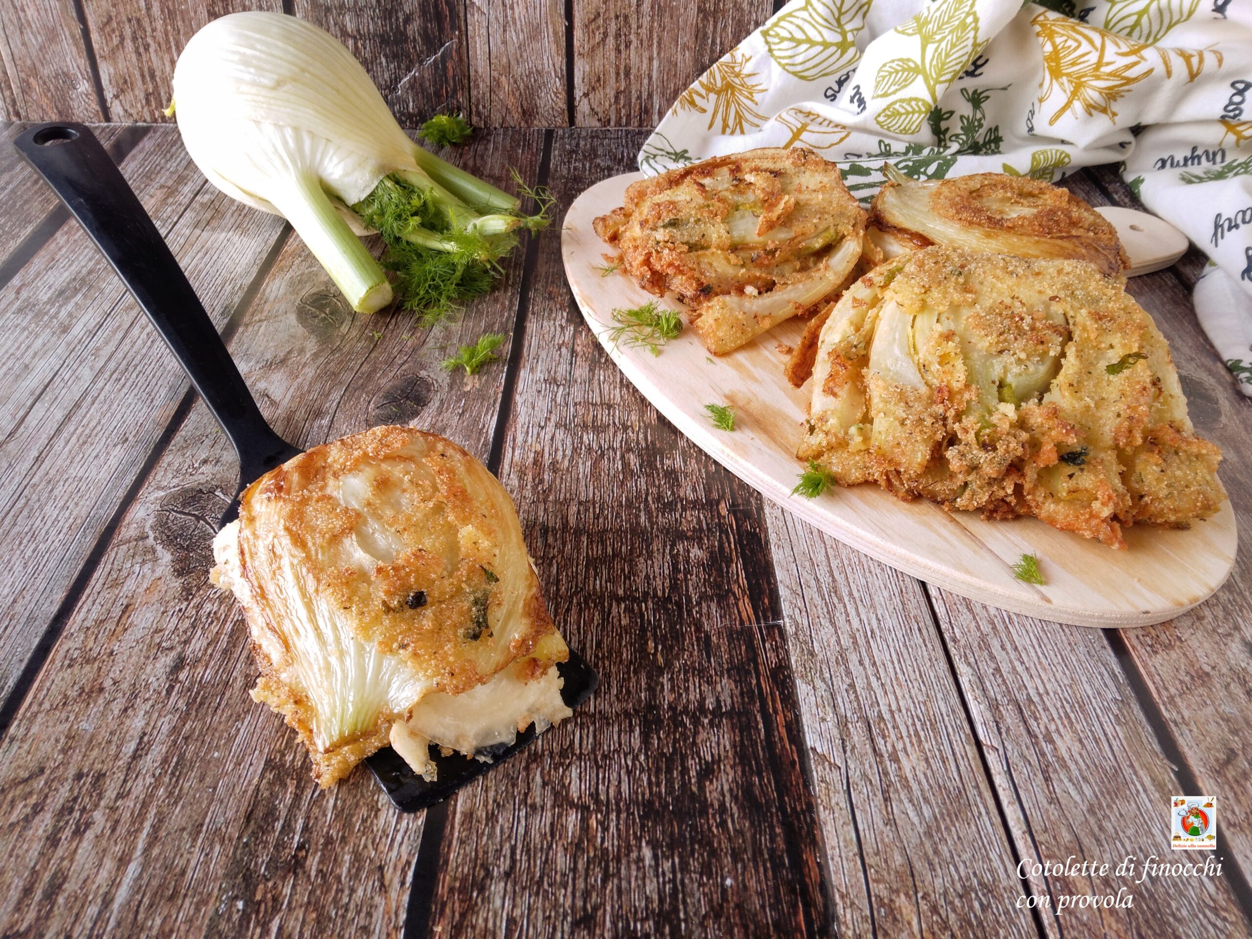 Fennel Cutlets with Provola