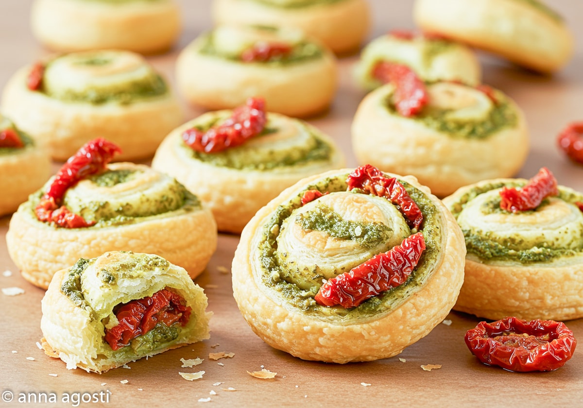 FILLED PUFF PASTRY ROLLS