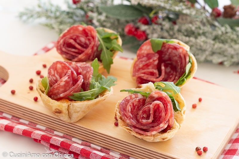 Flatbread Baskets with Citterino Riassunto