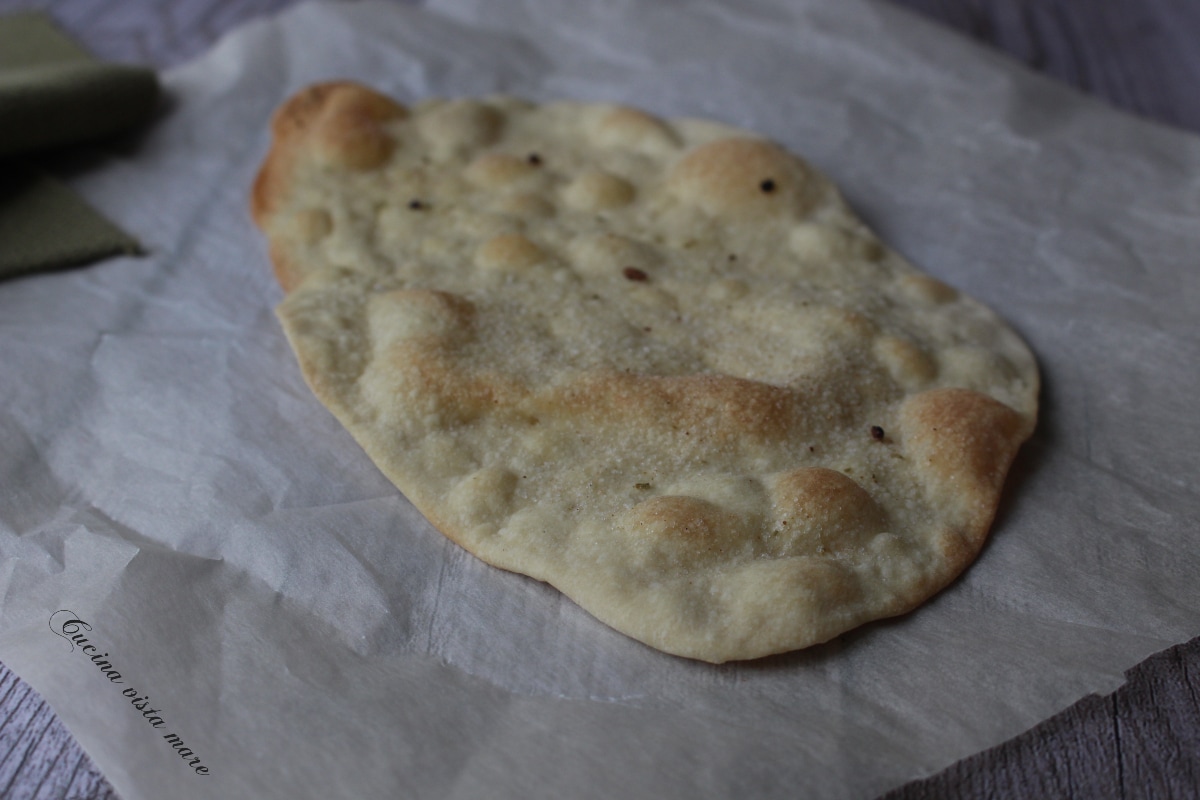Flatbread with Oil and Salt