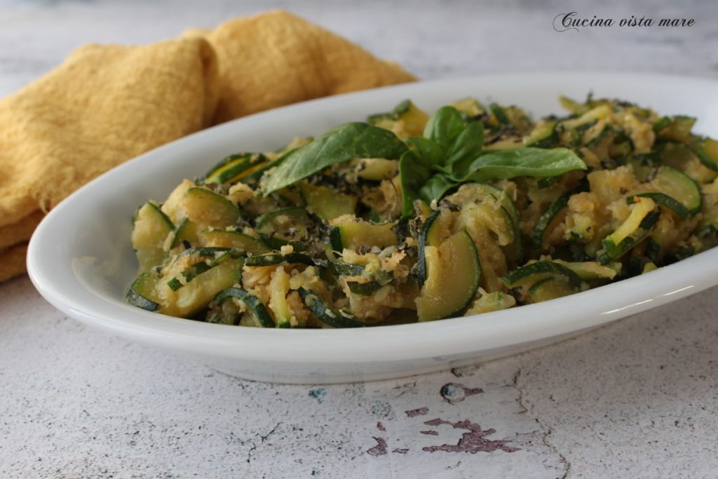 Flavored Zucchini Sea View Kitchen