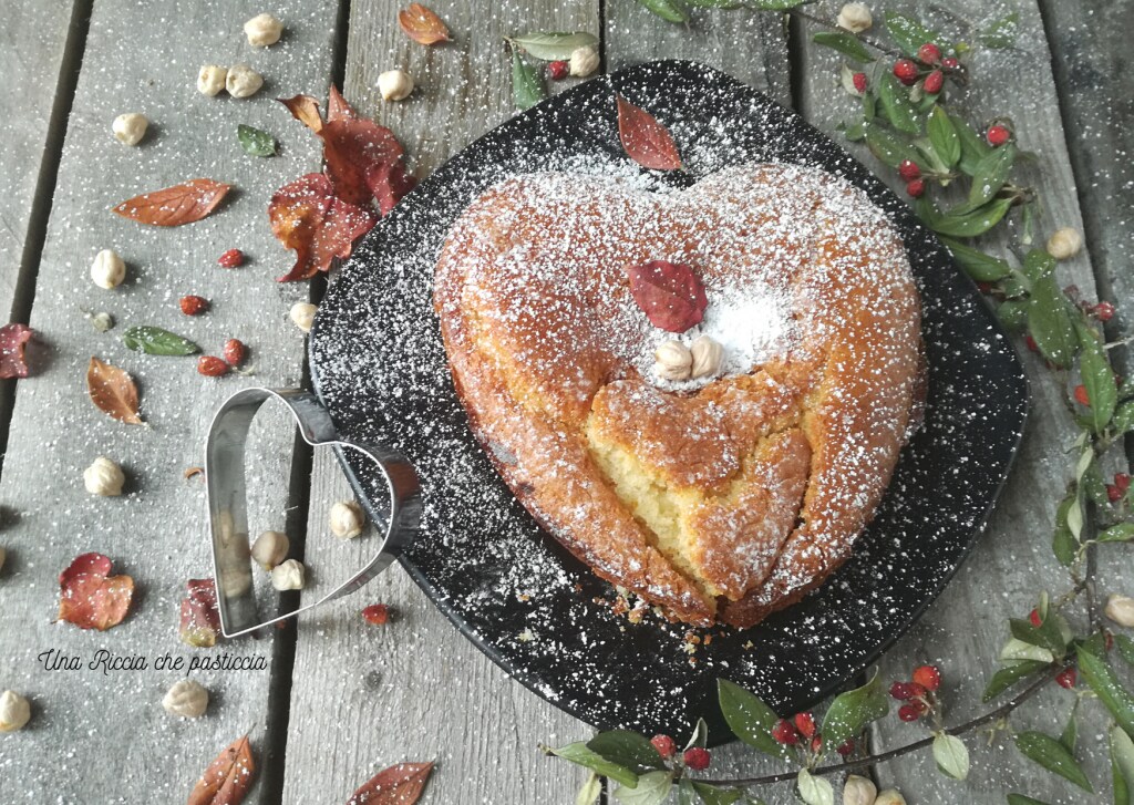 fluffy cake with aquafaba and orange