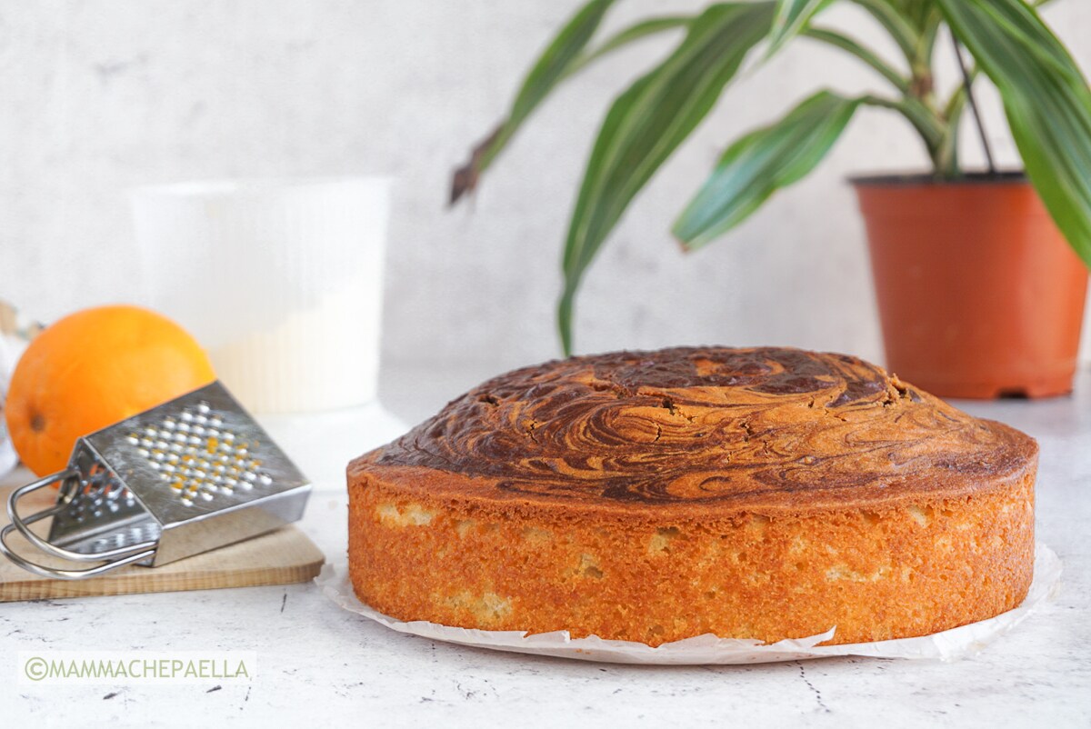 Fluffy Chocolate Cake with Ricotta and Orange