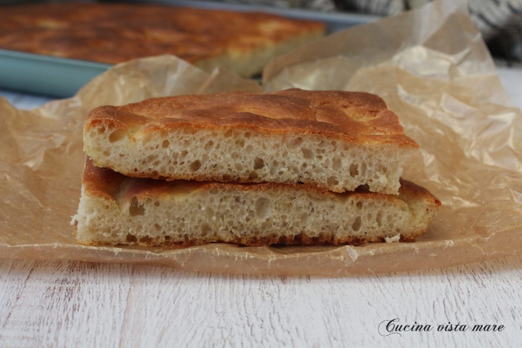Focaccia bread to fill Sea view kitchen