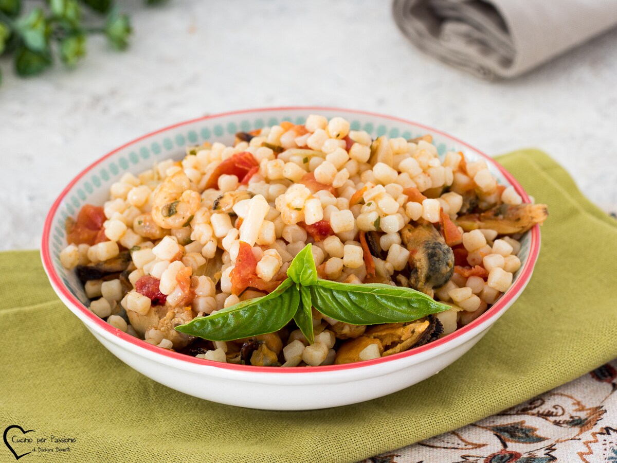 FREGOLA WITH SEAFOOD