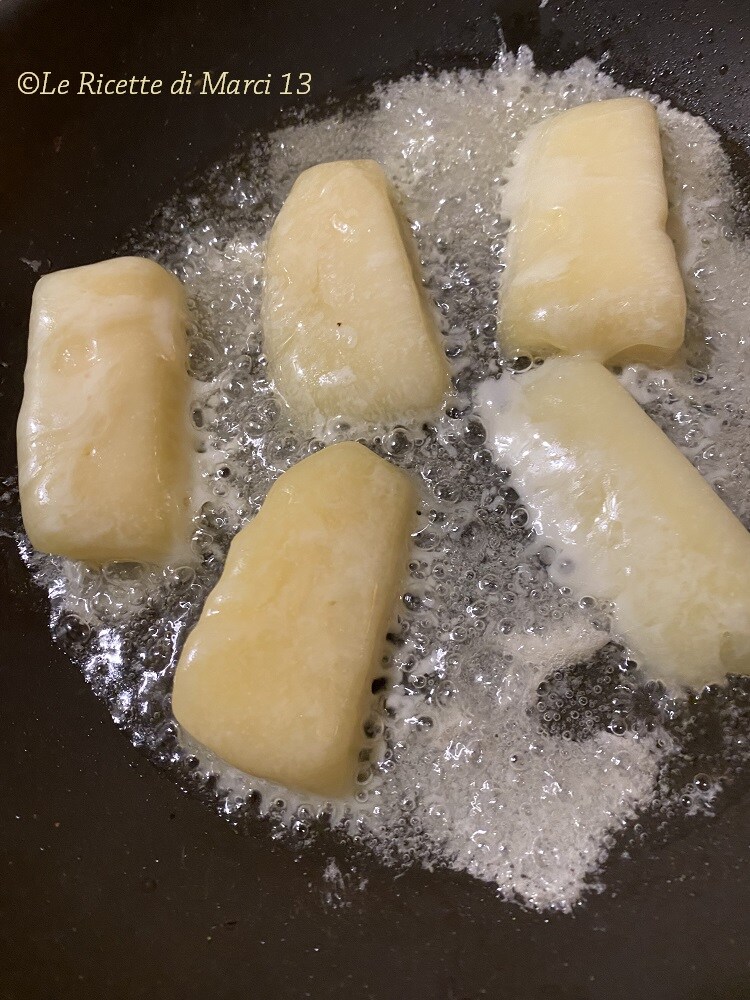 Fried Toma with Sugar and Cinnamon
