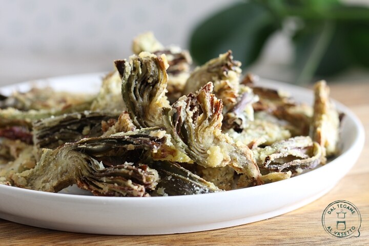 Air Fryer Fried Artichokes