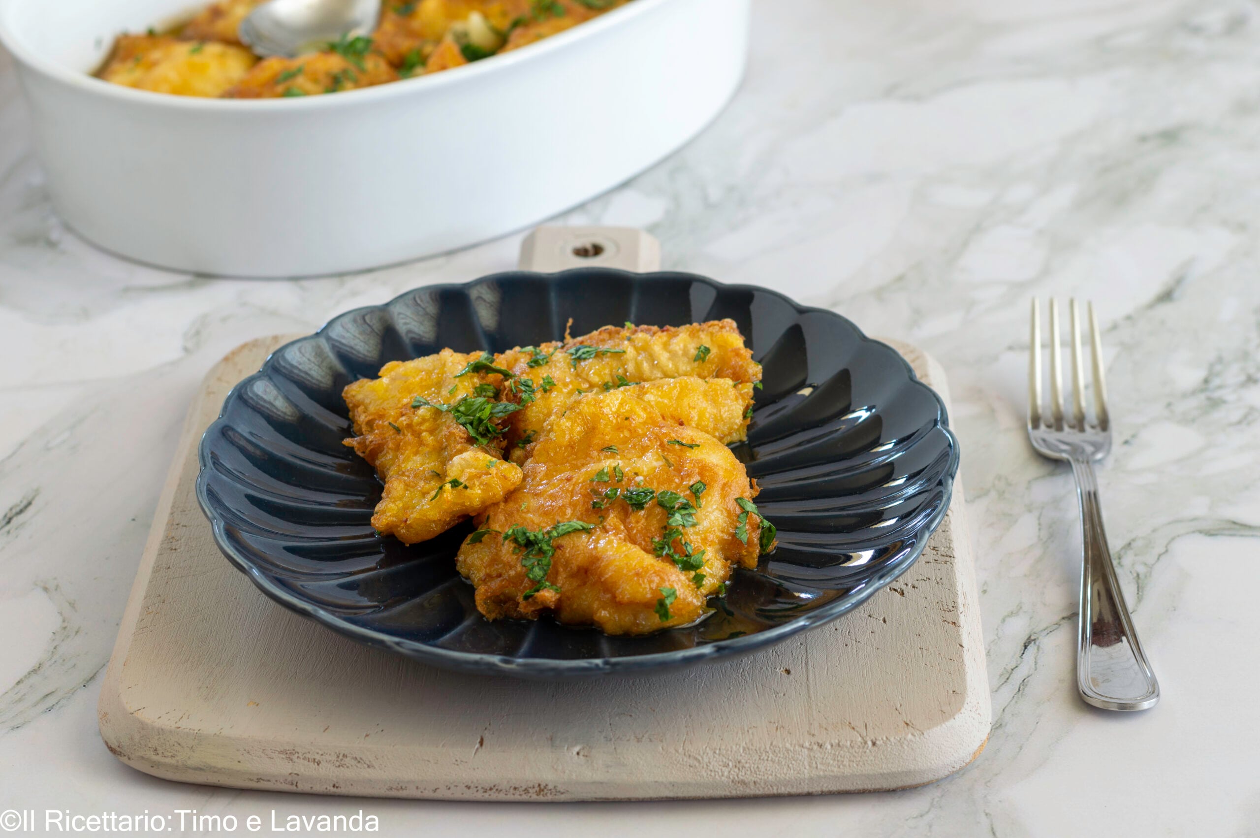 Fried Marinated Hake