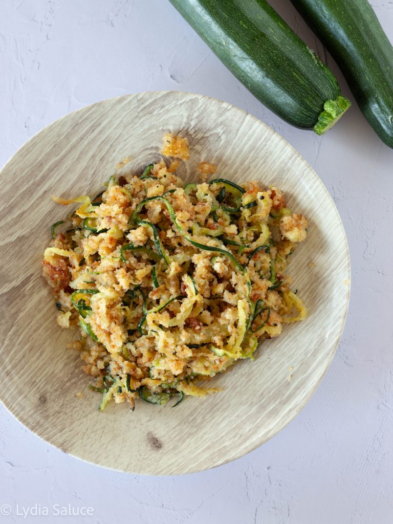 fried zucchini with parmesan