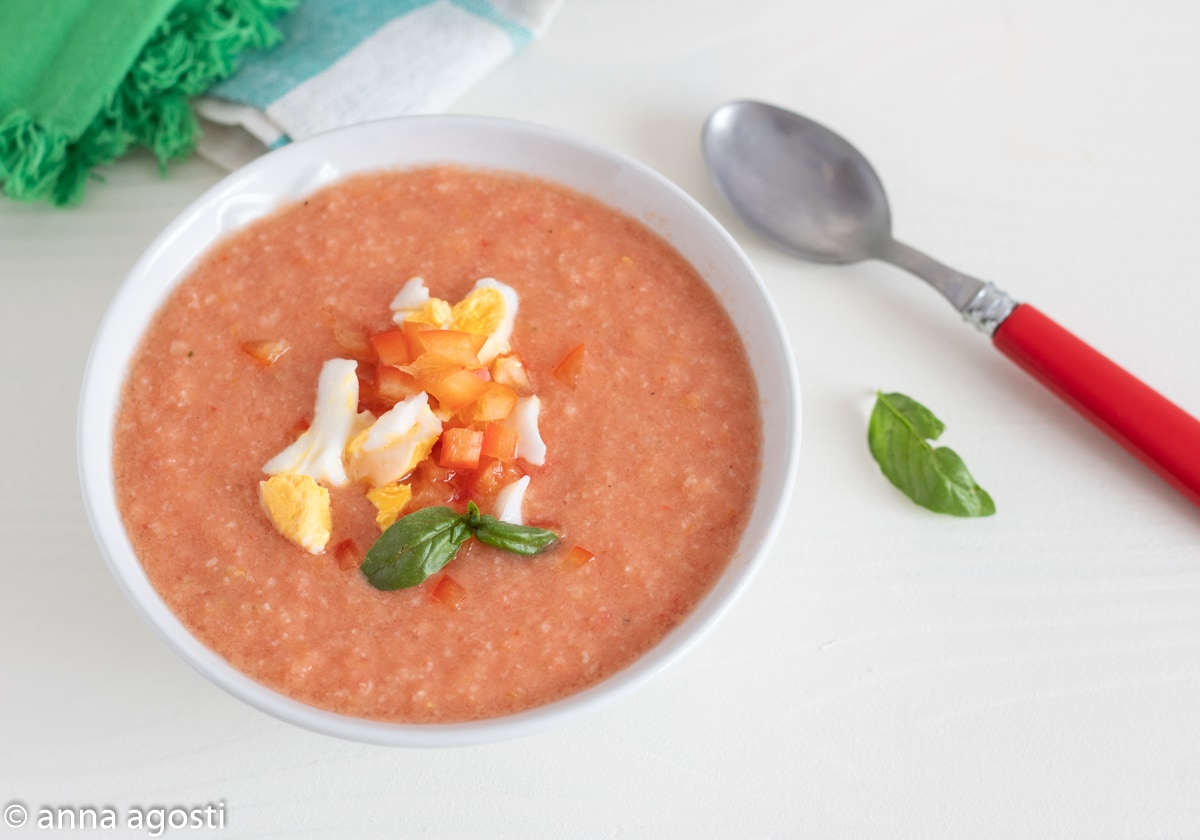 Gazpacho Spanish Recipe No-Cook