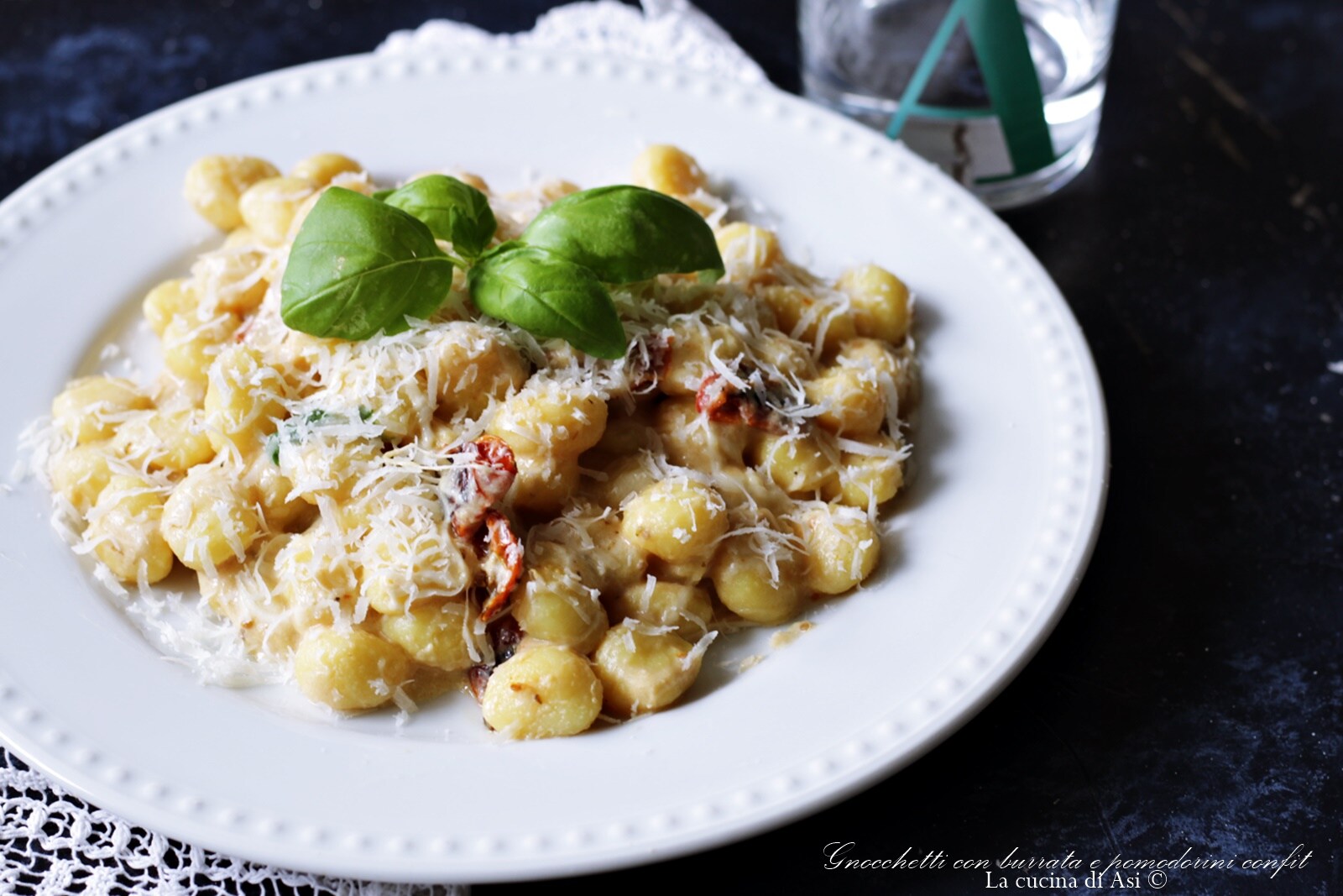 GNOCCHETTI WITH BURRATA AND CONFIT TOMATOES