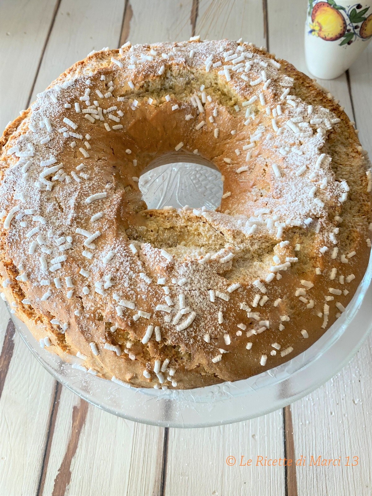 Grandma’s Anise Bundt Cake. Ancient Recipe.