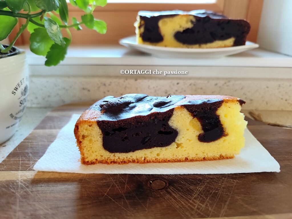 Grandma’s Two-Toned Cake, Quick and Very Soft