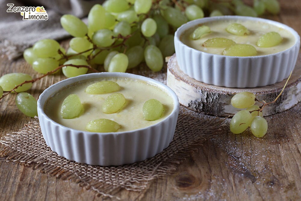 Grape Baked Cream